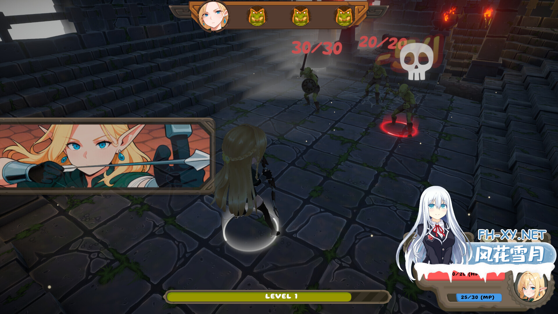 [日系SLG汉化]动态 精灵冒险：失落城堡 Elf Adventure The Lost Castle[5.90G]